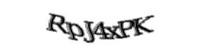 Security check image, please type the characters shown